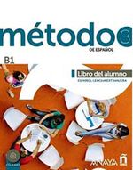 Metodo 3 Libro del alumno B1 +2 CD (İspanyolca Orta Seviye Ders Kitabı)