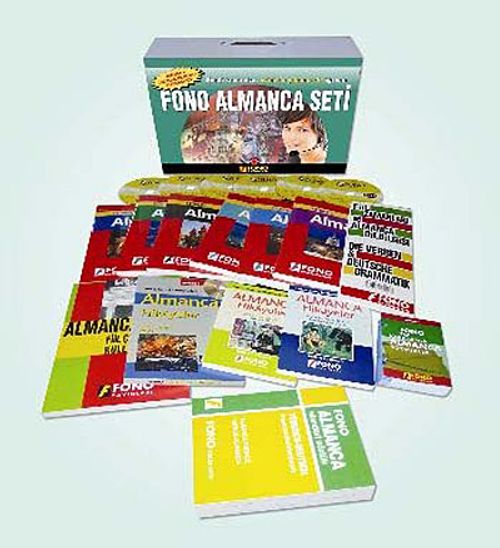 Almanca Seti (15 Kitap 10 Cd)