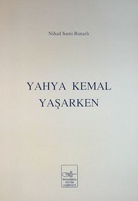 Yahya Kemal Yaşarken