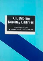 Dilbilim Kurultayı Bildirileri