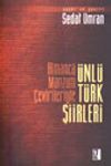 Almanca Manzum &Ccedil;evirileriyle &Uuml;nl&uuml; T&uuml;rk Şiirleri