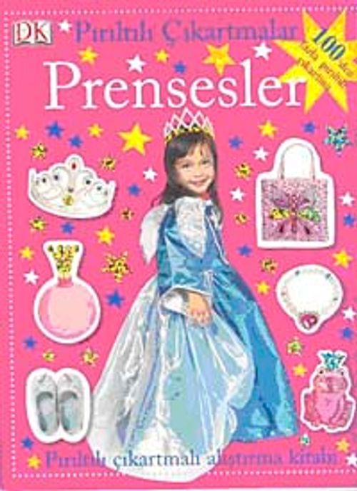 Pırıltılı Çıkartmalar Prensesler