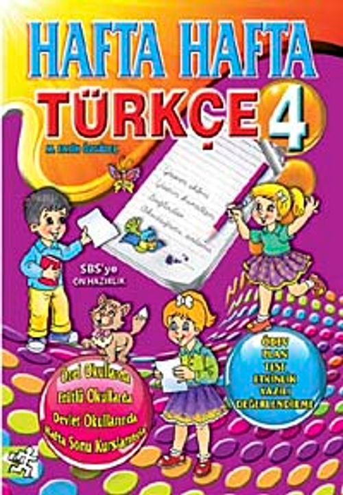 Hafta Hafta Türkçe-Dilbilgisi-4 (34 Hafta)