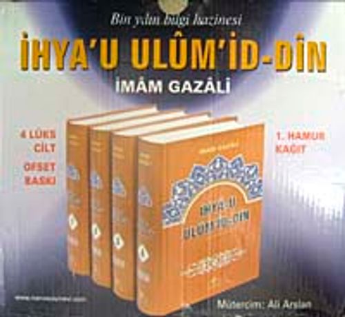 İhya'u Ulum'id-Din (4 Cilt)