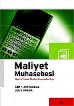 Maliyet Muhasebesi & Meslek Yüksek Okulları Programları İçin