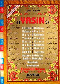 41 Yasin Arapça (Rahle Boy-Şamua-4 Renk Kod:012)