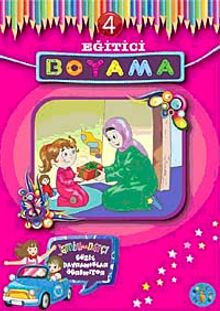 Eğitici Boyama-4 / Jambu ile Narçi Güzel Davranışlar Öğreniyor