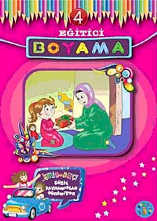 Eğitici Boyama-4 / Jambu ile Narçi Güzel Davranışlar Öğreniyor