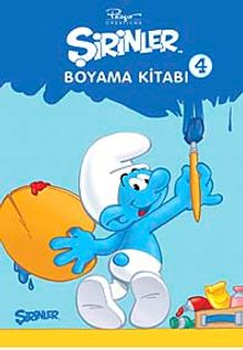 Şirinler Boyama Kitabı 4