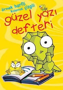 Örnek Harfli - Kılavuz Çizgili Güzel Yazı Defteri (Orta Boy)