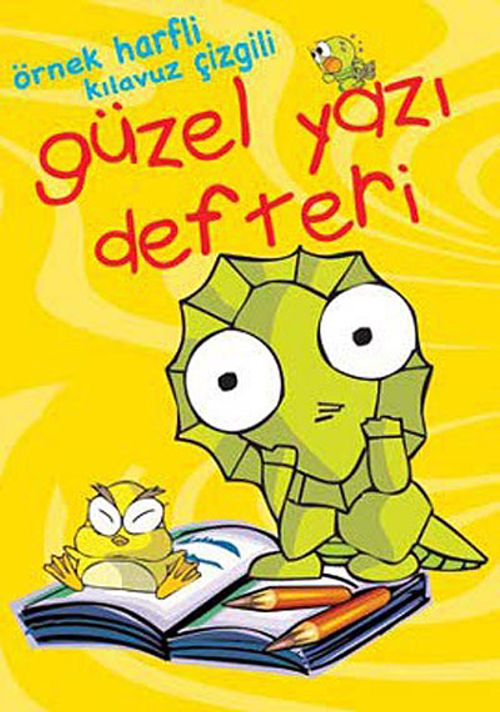Örnek Harfli - Kılavuz Çizgili Güzel Yazı Defteri (Orta Boy)