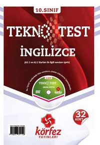 10. Sınıf İngilizce Tekno Poşet Test Çözüm Dvd'li (32 Adet)