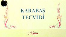 Karabaş Tecvidi (Kartela)