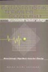 Biyoistatistik Terimler Sözlüğü