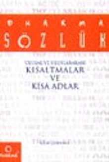 Dharma Sözlük Ulusal ve Uluslararası Kısaltmalar ve Kısa Adlar
