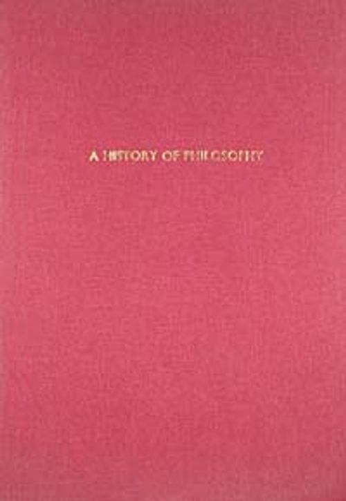 History Of Philosophy