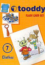 Tooddy Flash Card Set 7: Giysiler