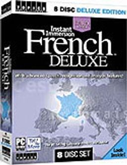 Instant Immersion French Deluxe 8 cd / Fransızca'yı En Kısa Sürede Öğrenin Kod:CS-357s&