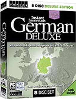 Instant Immersion German Deluxe 8 cd / Almanca'yı En Kısa Sürede Öğrenin Kod:CS-359s&