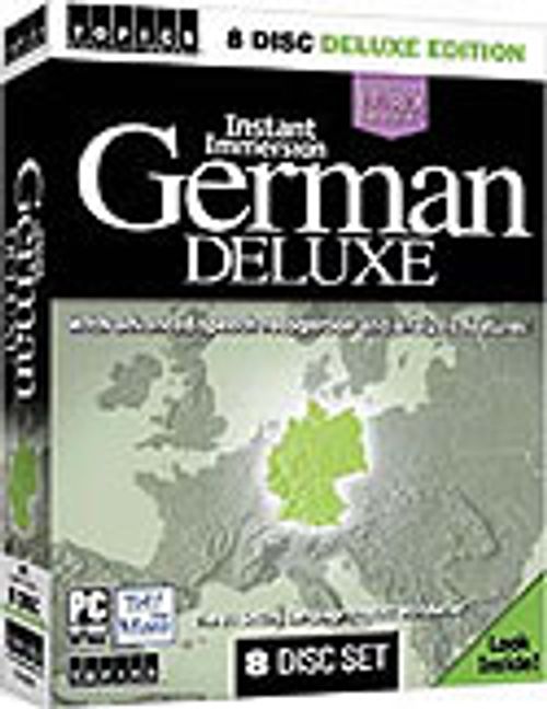 Instant Immersion German Deluxe 8 cd / Almanca'yı En Kısa Sürede Öğrenin Kod:CS-359s&
