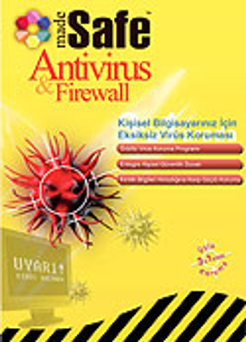 Madesafe Bullguard AntiVirus 3 in 1 / Anti-virüs ve Güvenlik Duvarı 3+1 Kod:SS.SAFE.BG.AV