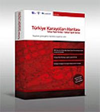 Türkiye Karayolları Haritası (Siyasi ve Coğrafi) / En Güncel Haritalar-Milli Savunma Bakanlığı Harita Genel Komutanlığı Onaylı