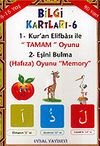 Bilgi Kartları 6 / Kur'an Elifbası İle Tamam Oyunu - Eşini Bulma Oyunu (90 Kart)