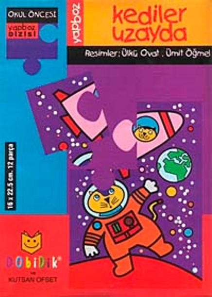 Kediler Uzayda - Yapboz