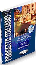 Nuovo Progetto Italiano 1 +CD ROM (İtalyanca Temel ve Orta-Alt Seviye)