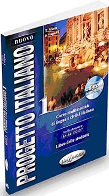 Nuovo Progetto Italiano 1 +CD ROM (İtalyanca Temel ve Orta-Alt Seviye)