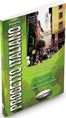 Nuovo Progetto Italiano 3 Quaderno degli esercizi (İtalyanca İleri Seviye)