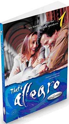 That's Allegro 1 (Ders Kitabı+CD) İtalyanca Temel Seviye - Kolektif