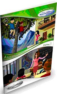 Dove siete - Il pilota  (İtalyanca Okuma Kitabı 6-11 yaş) Temel Seviye ( A1)