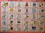 Yapboz / Arapça Harfler (Das Koran Alphabet)