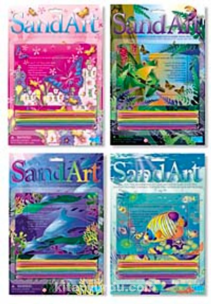 Kum Sanatı - Sand Art (4 Farklı Tasarım) (00-03010)