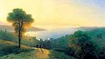 Topkapı'dan Istanbul Manzarası-1874 / Ivan Konst. Aivazovsk (AIK 012-30x55) (Çerçevesiz)