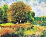 Kestane Ağacının Çiçekleri / Pierre Auguste Renoir (RPA 014-50x60) (Çerçevesiz)
