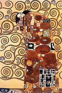 Sarılma / Gustave Klimt (KLG 009-60x90) (Çerçevesiz)