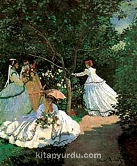Bahçede Kadınlar / Claude Monet (MCL 035-30x35) (Çerçevesiz)