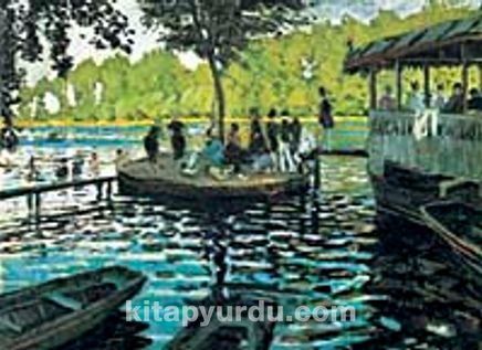 La Granouillere / Claude Monet (MCL 051-50x70) (Çerçevesiz)