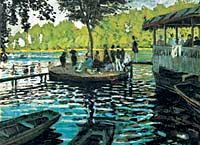 La Granouillere / Claude Monet (MCL 051-50x70) (Çerçevesiz)