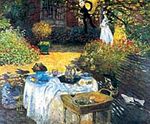Kahvaltı / Claude Monet (MCL 058-30x35) (Çerçevesiz)