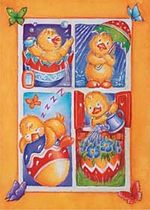 Yavru Ördek 60 Parça (23x33-Kod:6401)