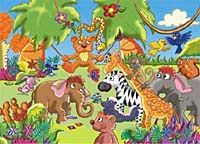 Orman Hayvanları-1 48 Parça (33x48-Kod:6321)