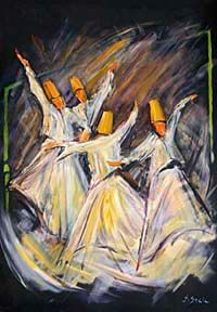 Semazenler 500 Parça (33x48-Kod:3530)