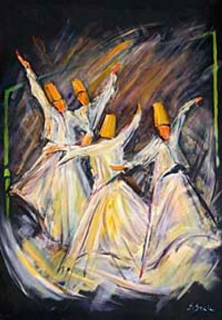 Semazenler 500 Parça (33x48-Kod:3530)