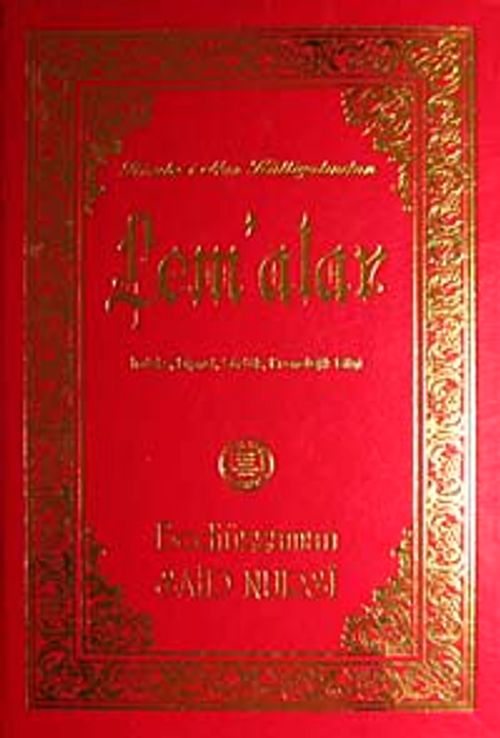 Lem'alar & İndeks-Dipnot-Sözlük-Kronolojik Bilgi (Büyük Boy)