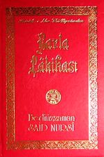 Barla Lahikası Lügatçeli (Büyük Boy)