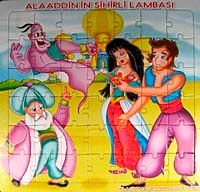 Alaaddin'in Sihirli Lambası Yapboz / Klasik Masallar Puzzle Dizisi
