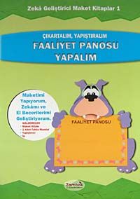 Çıkartalım Yapıştıralım Faaliyet Panosu Yapalım (8 Kitap)